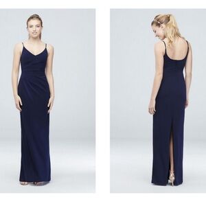 DB studio (David’s bridal) Navy Missy Dress